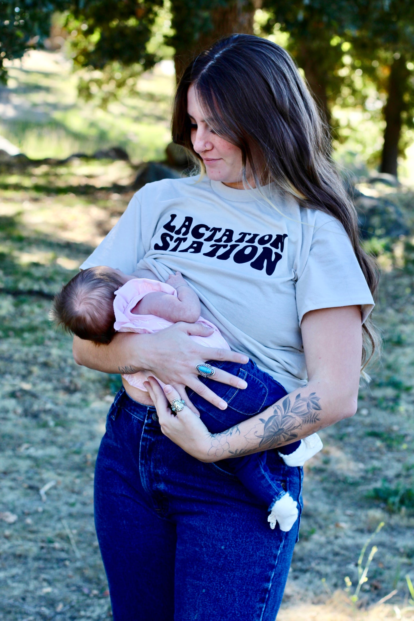 Lactation Station shirt