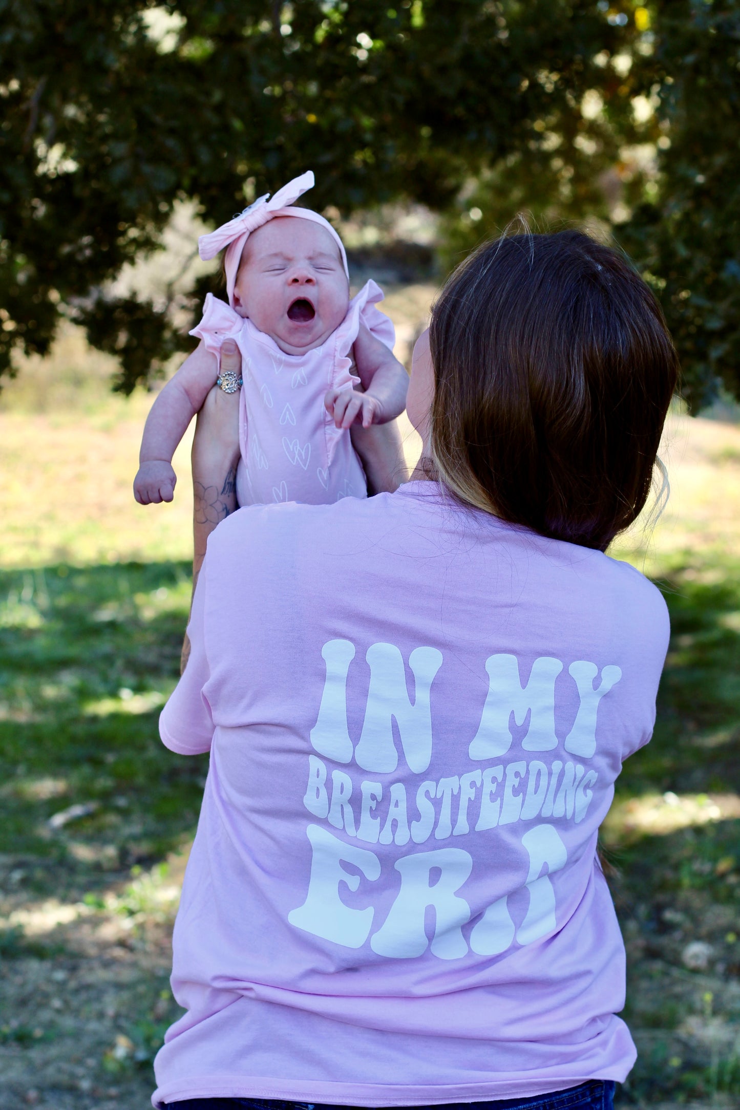 In my Breastfeeding Era shirt