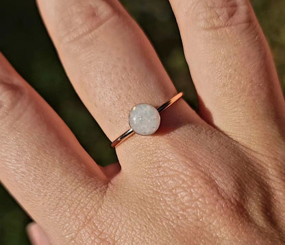 pure small circle ring