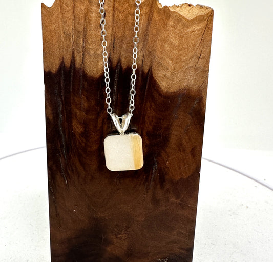 square necklace