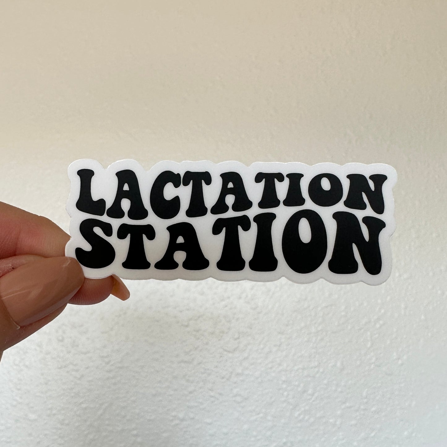 Lactation Station sticker