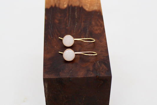 pure circle earrings ring