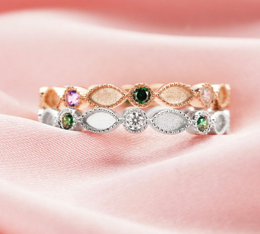 multiple birthstone ring