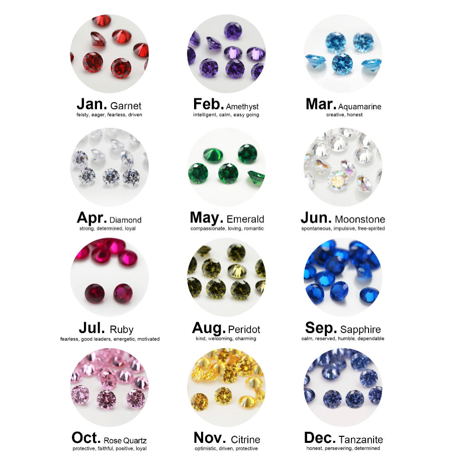 double birthstone ring