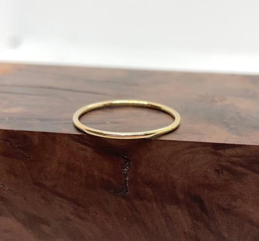 rose/gold filled stacking ring