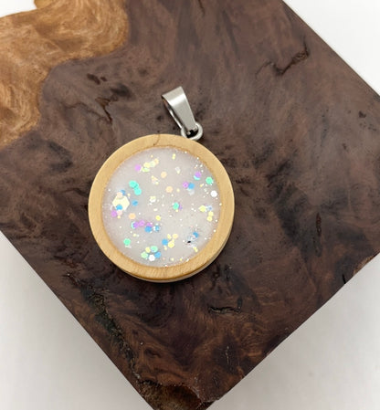 wooden pendant